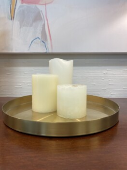 White/Cream Candles (with fake flames)