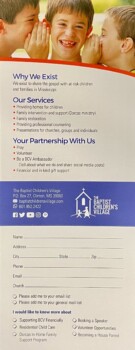 Information Request Card