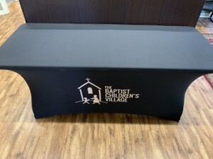 Fitted Logo Tablecloth