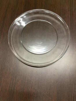 Glassware: 8" plates
